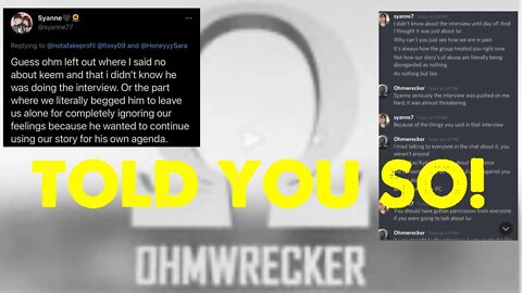 Called It! Lui’s Evil Exes EXPOSE Ohmwrecker!