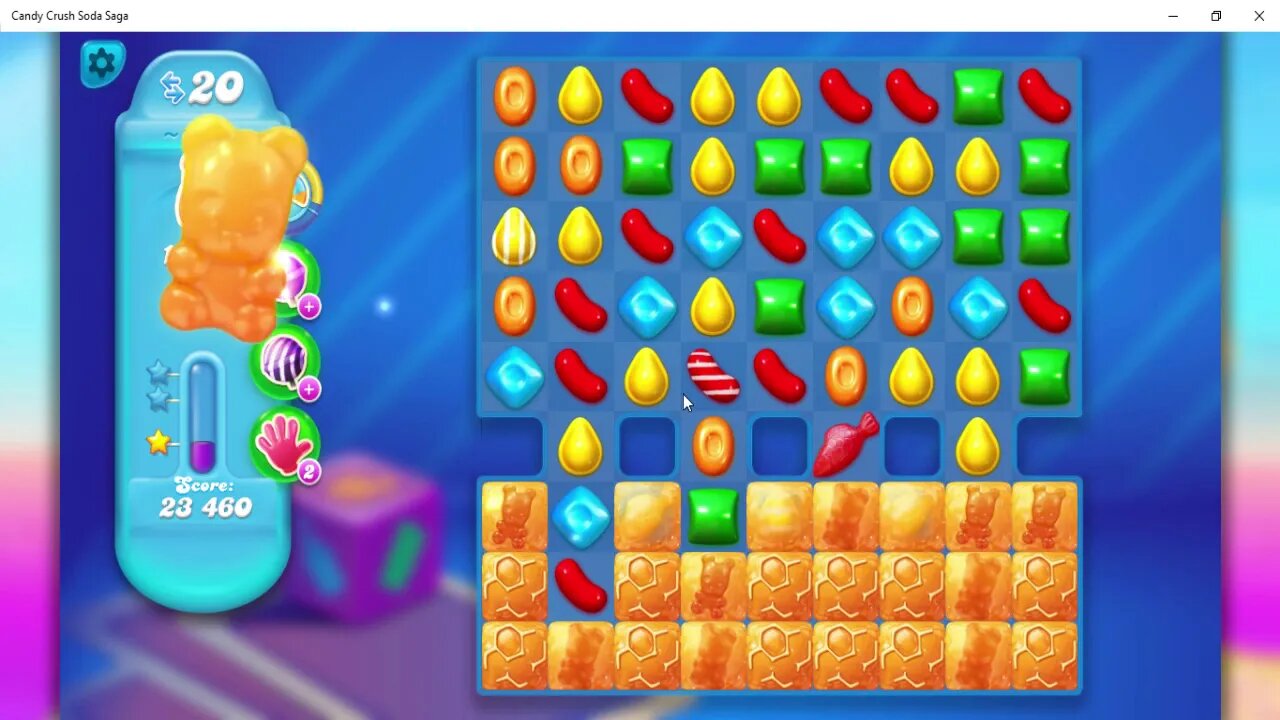 Candy Crush Soda Saga Level 185