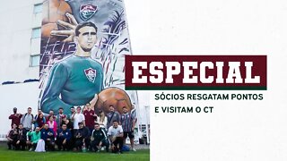 PELA PRIMEIRA VEZ, GRUPO DE SÓCIOS VISITA O CT CARLOS CASTILHO