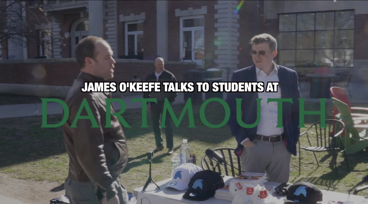 James O'Keefe "Change my Mind" With Students at Dartmouth University