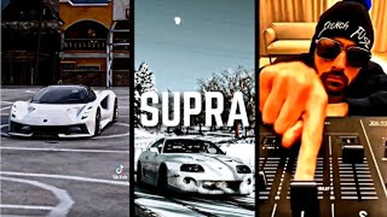 Car Edits - Tiktok Compilation - SUPRA - Sports car - Bugatti