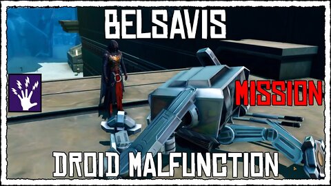 SWTOR Classic Belsavis Mission: Droid Malfunction - Level 75 Lightning Sorcerer | Recorded at 60fps