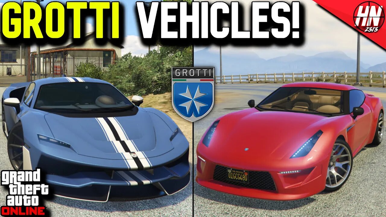 Top 10 Grotti Vehicles In GTA Online!