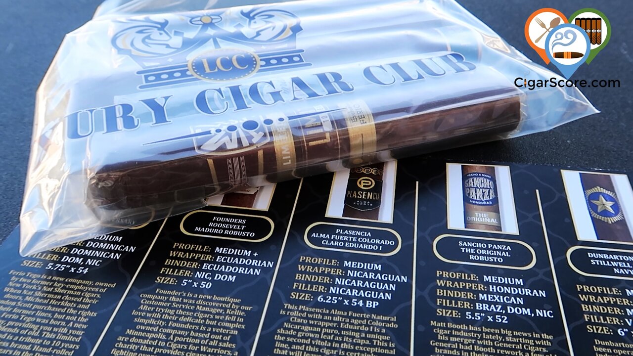 What Did LUXURY CIGAR CLUB Send Us? October 2022 Platinum Unboxing