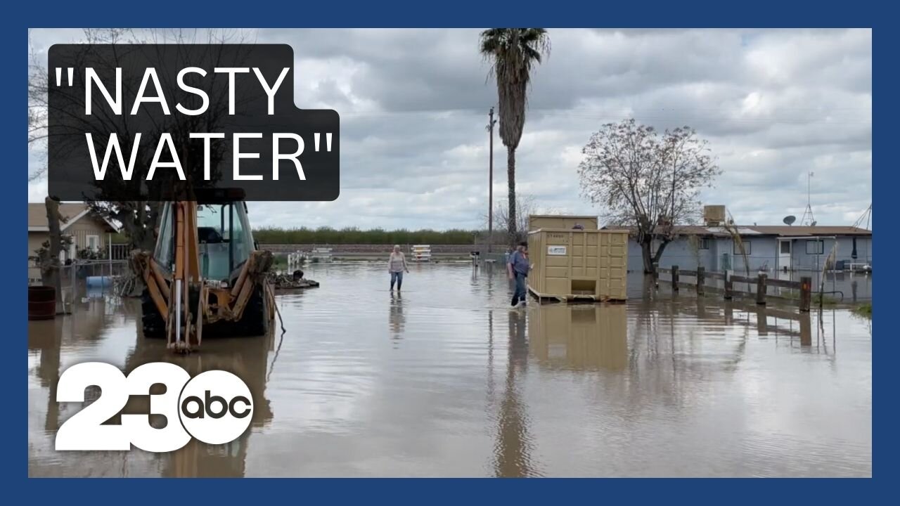 Pond, CA residents help each other cope with persistent flooding