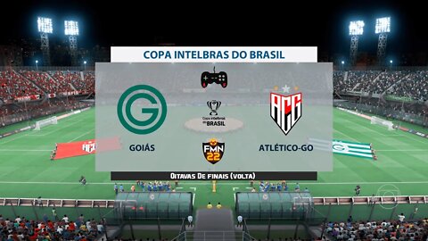 Copa Do Brasil 2022 - Goiás x Atlético GO | Oitavas de finais (Volta) | FIFA 22 SIMULAÇÃO