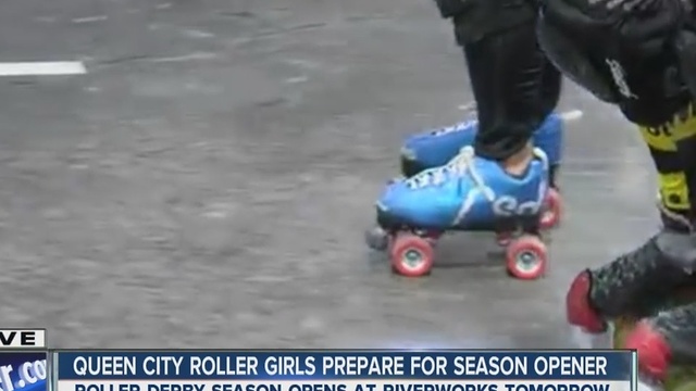 Queen City Roller Girls prepare for 2017 season opener!