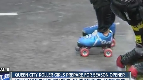 Queen City Roller Girls prepare for 2017 season opener!