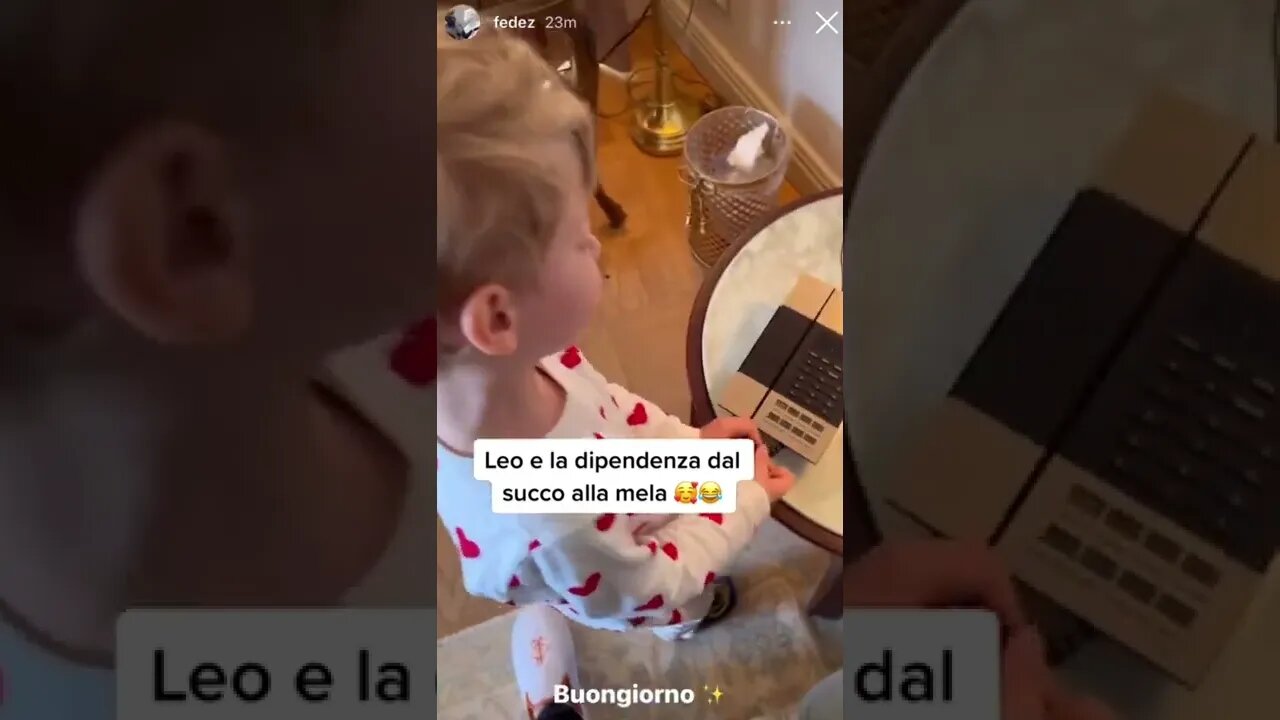 LEO E LA DIPENDENZA DAL SUCCO DI MELA 🤣