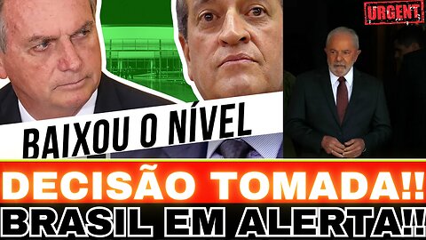 BOMBA!! VALDEMAR TOMA DECISÃO!! NOTÍCIA ABALA O PAÍS!! TENSÃO TOTAL...