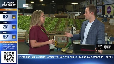 James Tully live with Feeding Tampa Bay's Shannon Hannon Olivero
