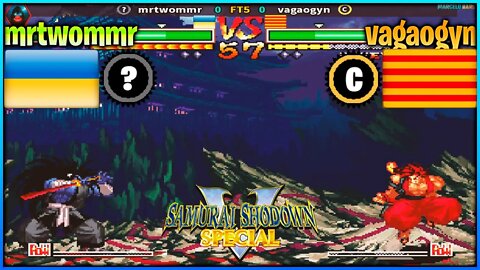 Samurai Shodown V Special (mrtwommr Vs. vagaogyn) [Ukraine Vs. Catalonia]