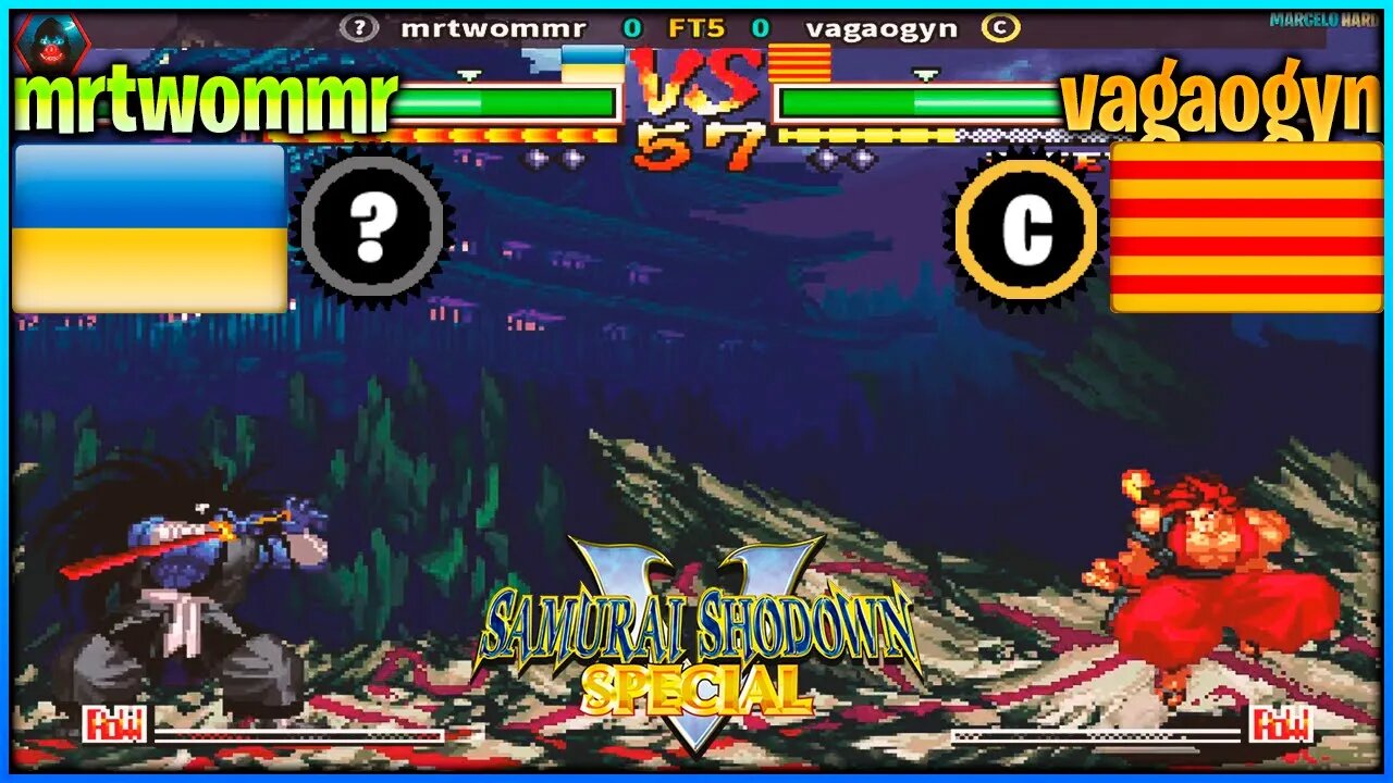 Samurai Shodown V Special (mrtwommr Vs. vagaogyn) [Ukraine Vs. Catalonia]