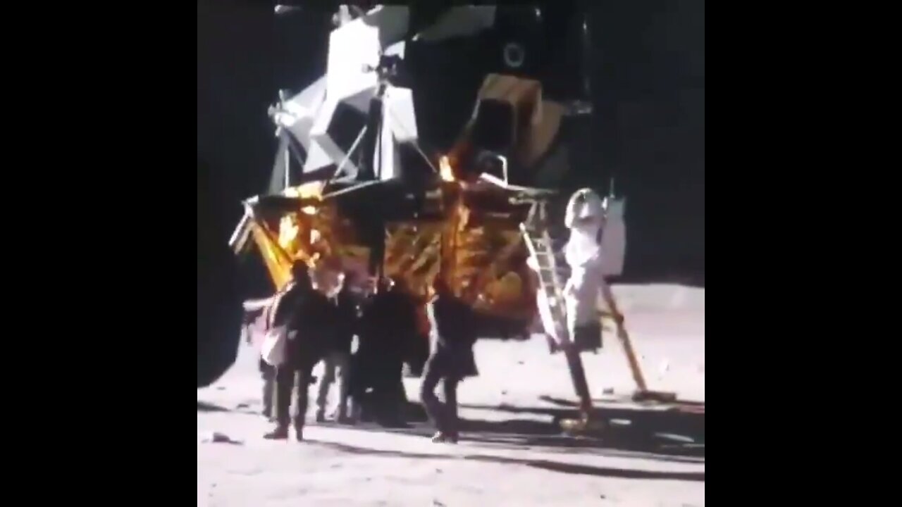 The first man on the moon was Neil Armstrong’s camera man