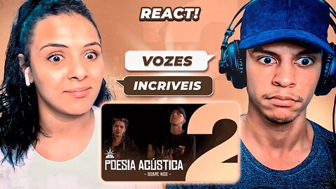 Poesia Acústica #2 - Sobre Nós | [ React em Casal ] 🔥