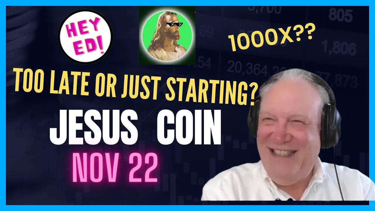 JESUS COIN Thanksgiving pump!