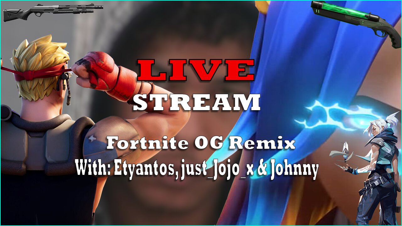 Fortnite Live Event 02 November 2024 | OG Remix | Fortnite W/ @just_jojo_x, Etyantos and Johnny