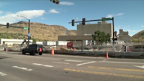 What's that?: Construction is underway near Coors brewing plant in Golden