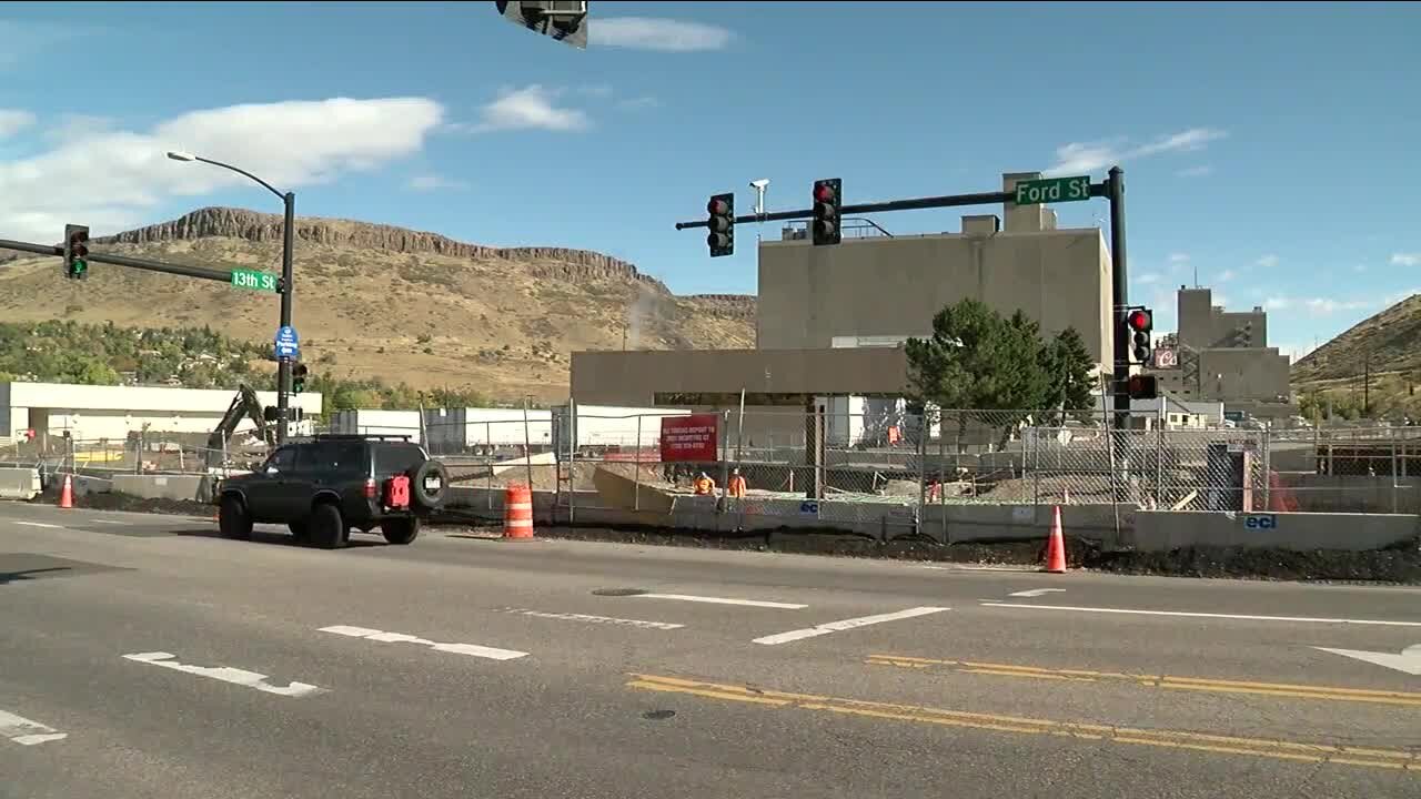 What's that?: Construction is underway near Coors brewing plant in Golden