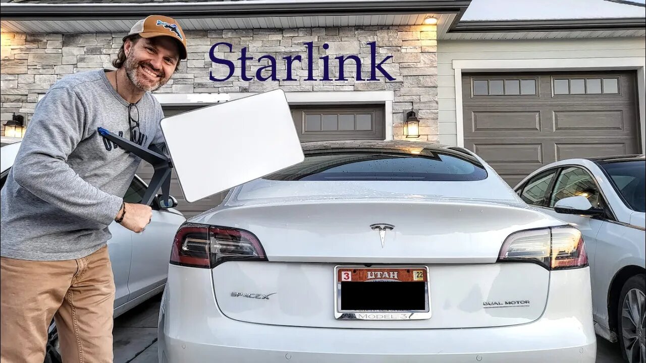 Tesla StarLink - satellite Internet (Day 1)