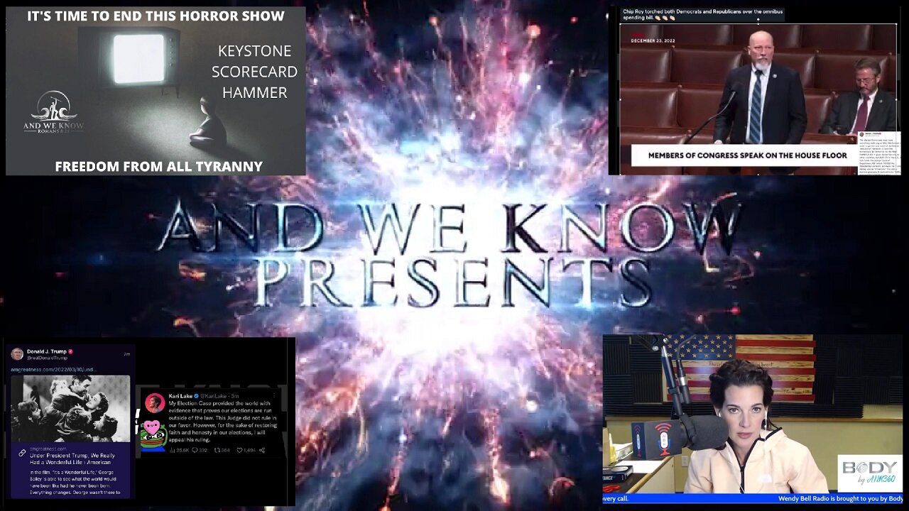 Wendy Bell Radio: Crazy Is What Crazy Does + And We Know - Keystone KEK key? | EP694c