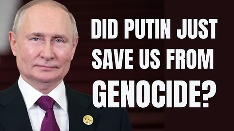 DID VLADIMIR PUTIN PUT A STOP TO MASS GENOCIDE?