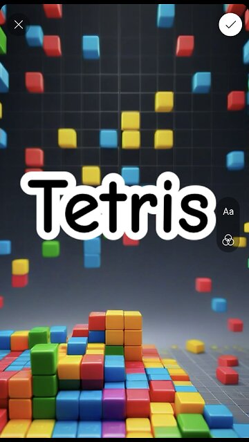 Tetris, a short video.