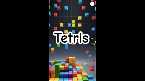 Tetris, a short video.