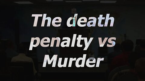 The death penalty vs Murder | 26 Jun 22