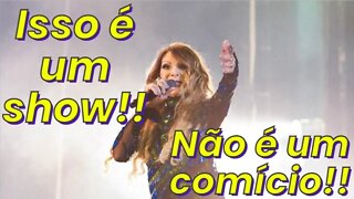 🔥 [CONFIRA] Elba Ramalho 😱 INTERROMPE 😱manifestação política em show