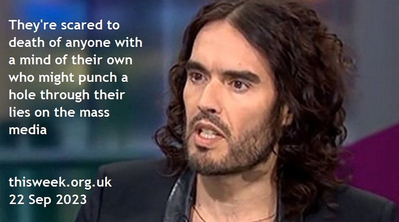 Hatchet Job, 'They did it to me too'. PR Character Assassination of Russell Brand w Simon Killane