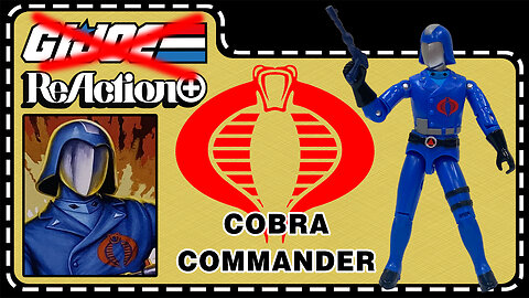 Cobra Commander - G.I. Joe ReAction+ - Unboxing & Review