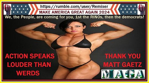 thank you MATT GAETZ