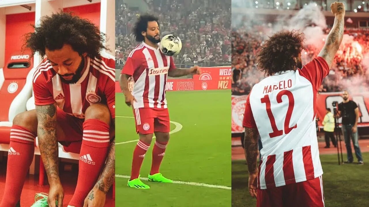 APRESENTAÇÃO DO MARCELO NO OLYMPIACOS!