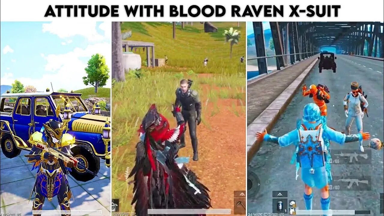 Pubg Mobile Attitude 😈 With Revenge Kill Blood Raven X-Suit 😮 - Season 18 |Part 52 | Xbot 2.0