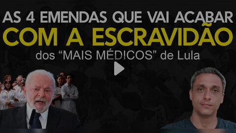 Entrei com 4 emendas que vão Acabar com o programa de escravidão do LULA - by Gustavo Gayer