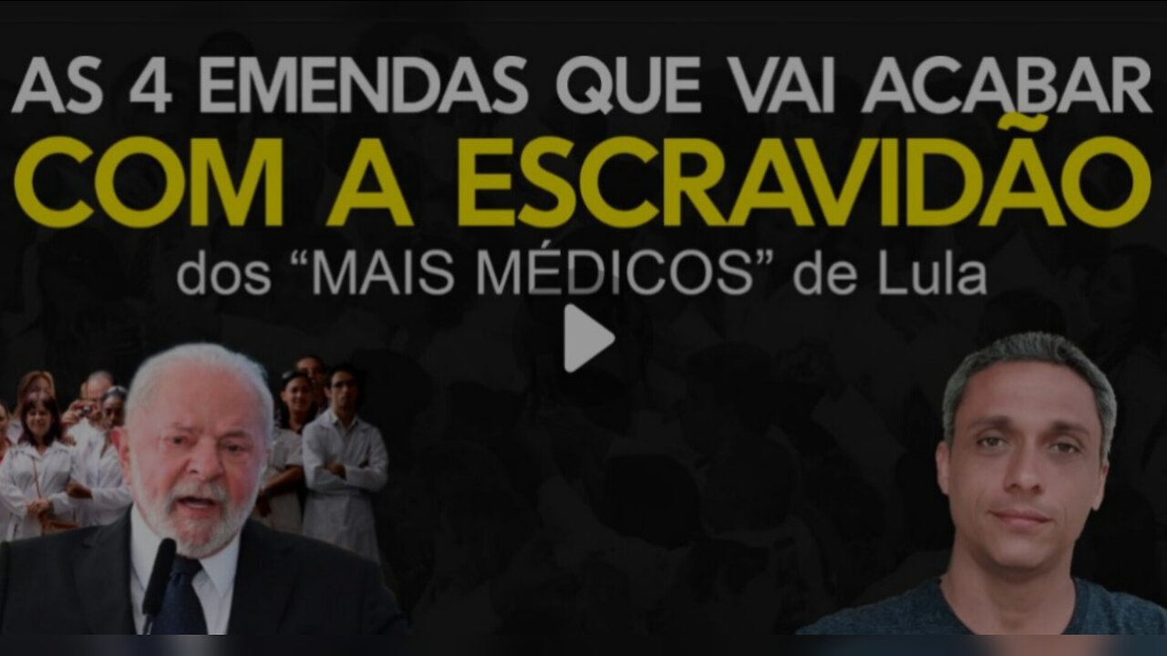 Entrei com 4 emendas que vão Acabar com o programa de escravidão do LULA - by Gustavo Gayer