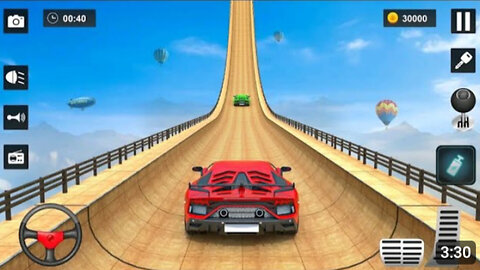 Ramp car Racing -3D car Racing game-inderoid gameplay