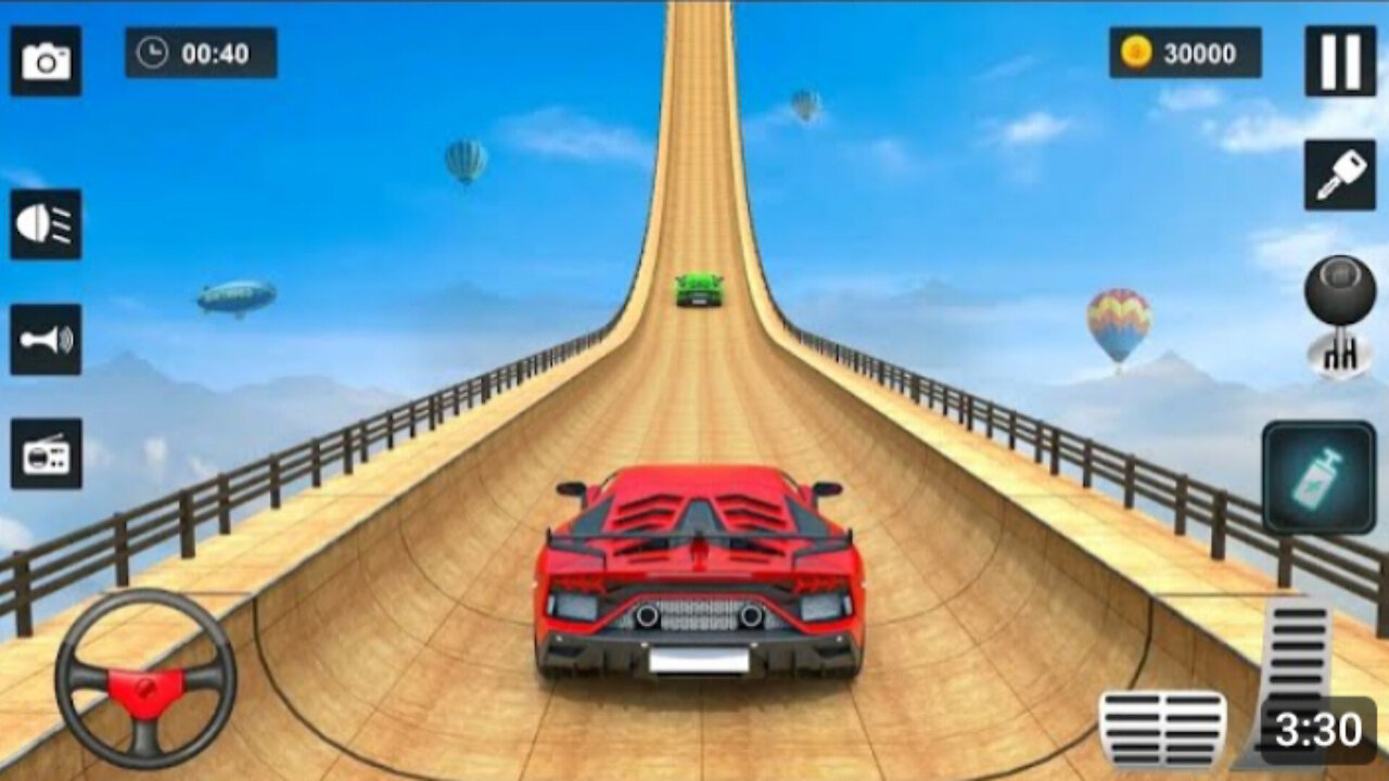 Ramp car Racing -3D car Racing game-inderoid gameplay