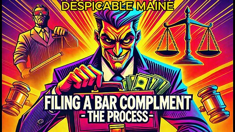 Filing a Bar Complaint - The Process