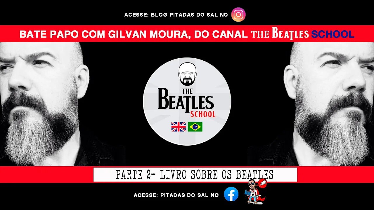 Meus livros sobre os Beatles - com Gilvan Moura, da @The Beatles School