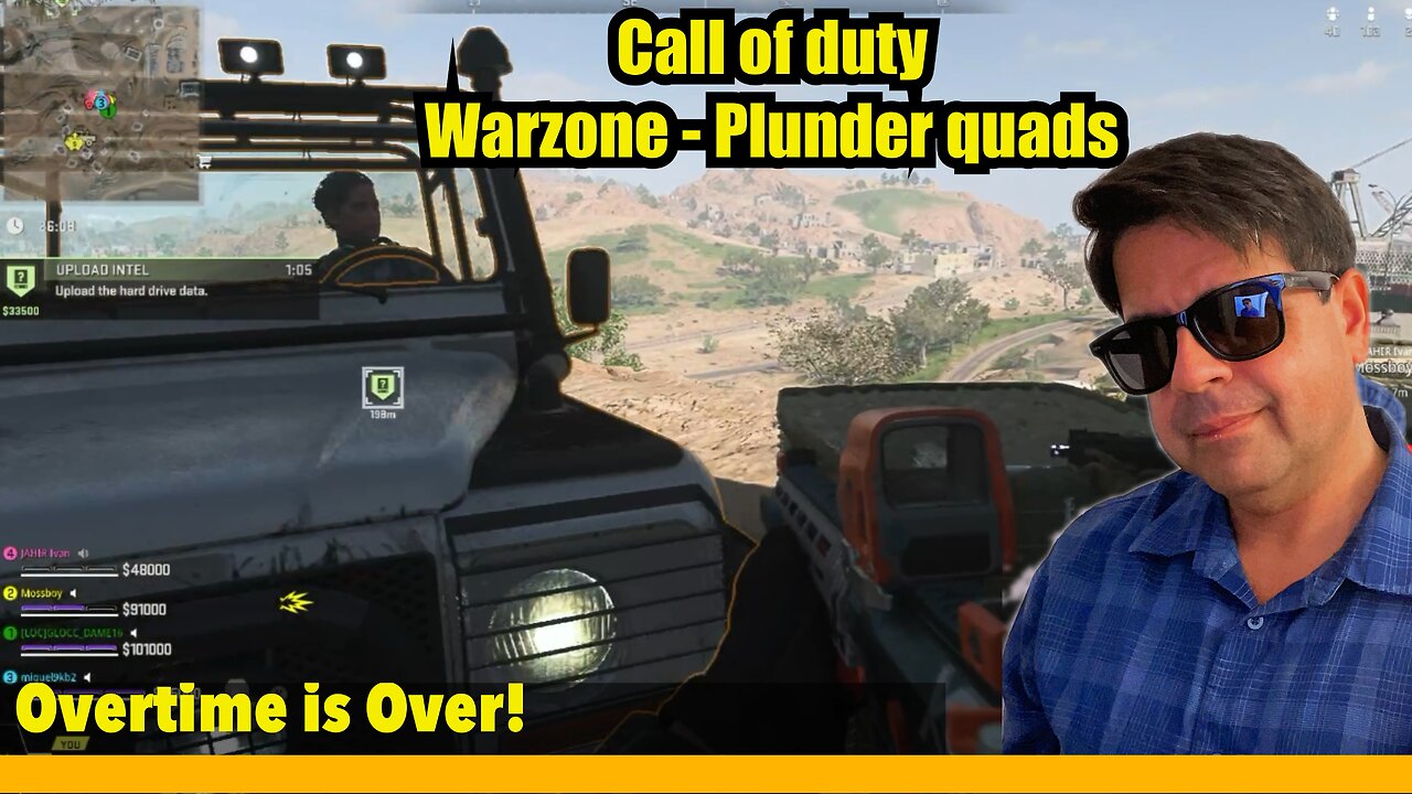 Overtime is over! (COD - Warzone - plunder quads)