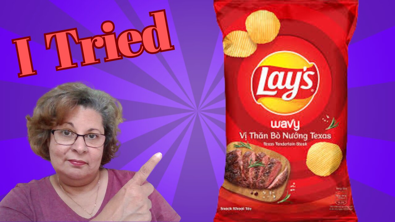 First Time Trying Lay's TEXAS TENDERLOIN STEAK Flavored Potato Chips