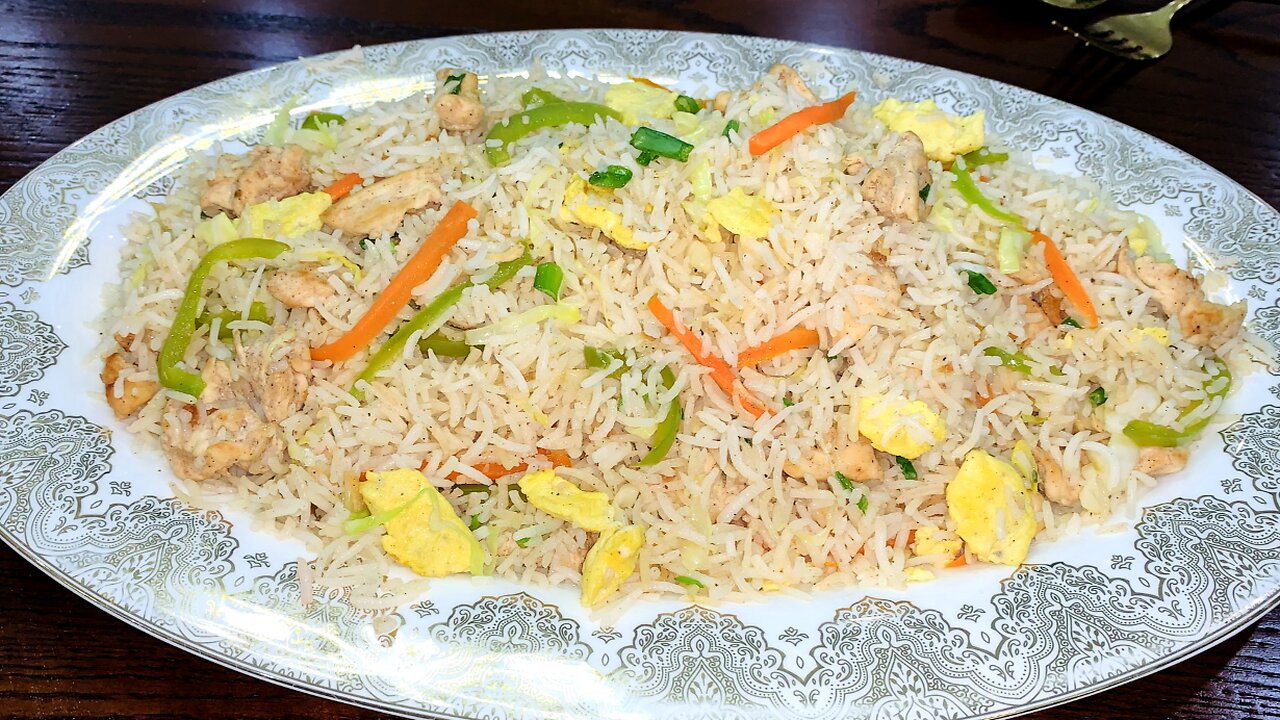 Chicken Egg Fried Rice Recipe