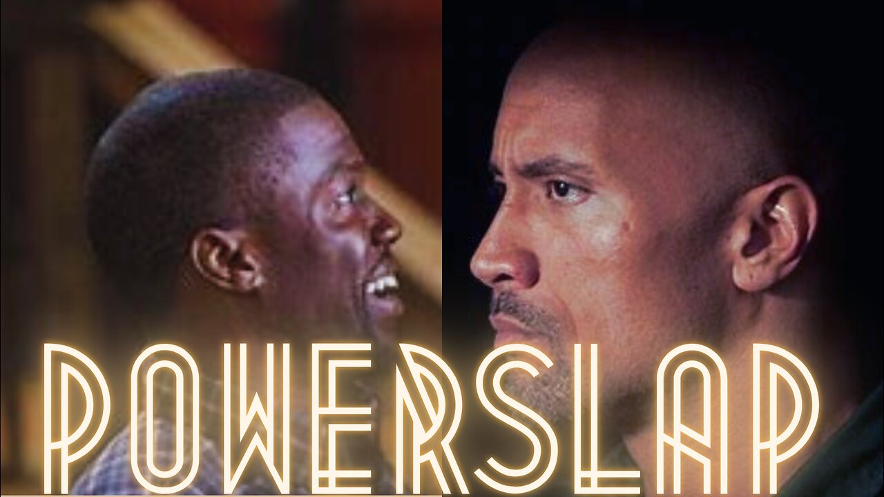 POWERSLAP SLAP SLAP SLAP WITH KEVIN HART VS THE ROCK !!! 2024