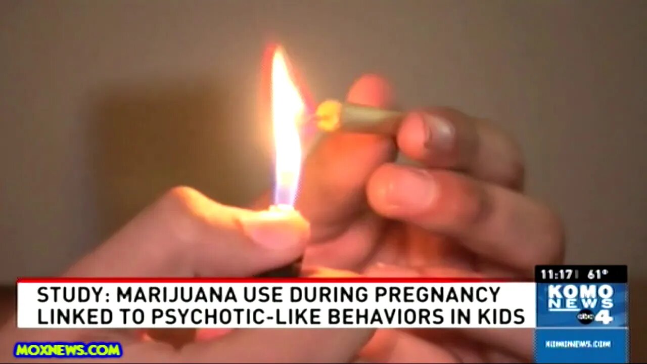 "Study Finds Marijuana Used During Pregnancy Linked To Psychotic Behavior In Kids!"