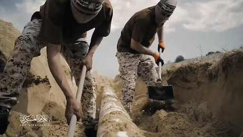 VIDEO: Hamas to European Union: "Thanks!" - Hamas turns donated water pipes into rockets.