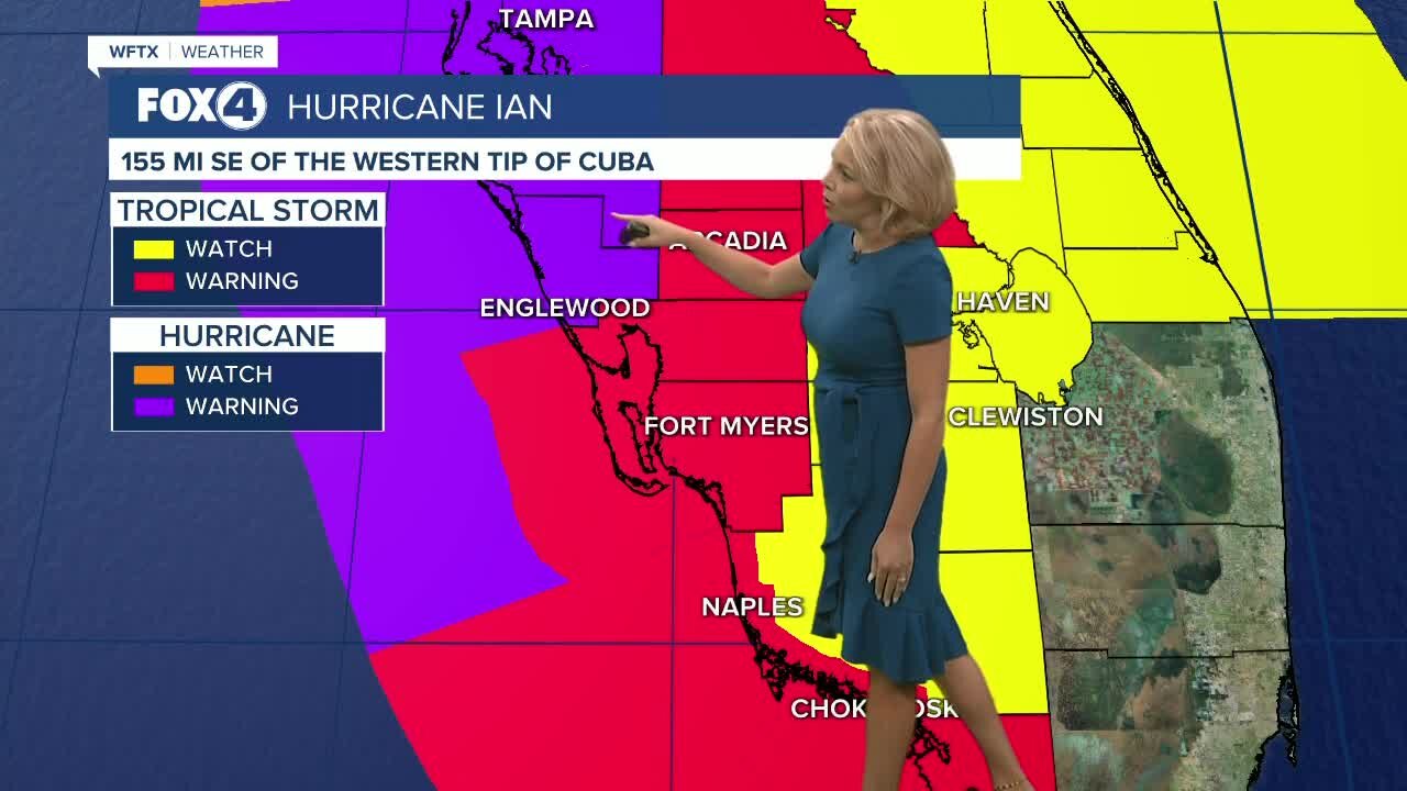 Tracking Hurricane Ian Getting Closer to FL