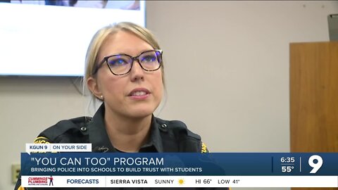 Police officers work to replace fear with facts in Tucson schools through special program