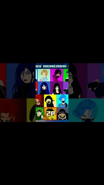 tela de seleção de personagens